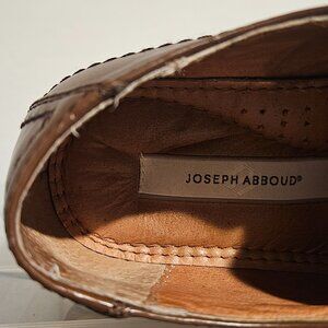 Men Leather dress shoes, Joseph Abboud loafers